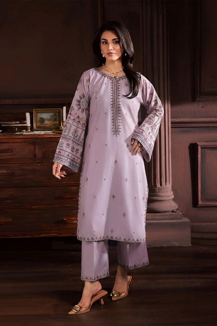 BATIK-2PC LAWN EMBROIDERED SHIRT WITH LAWN TROUSER-W.J-167