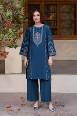 BATIK-2PC LAWN EMBROIDERED SHIRT WITH LAWN TROUSER-W.J-280