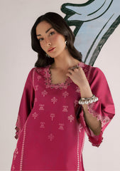 BATIK-2PIECE DHANAK EMBROIDERED SHIRT WITH DHANAK EMB TROUSER-WJ-15093