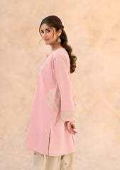 BATIK-2PIECE DHANAK EMBROIDERED SHIRT WITH DHANAK EMB TROUSER-WJ-15097