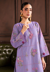 BATIK-2PIECE DHANAK EMBROIDERED SHIRT WITH DHANAK EMB TROUSER-WJ-15129