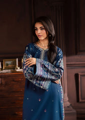 BATIK-2PC LAWN EMBROIDERED SHIRT WITH LAWN TROUSER-W.J-160