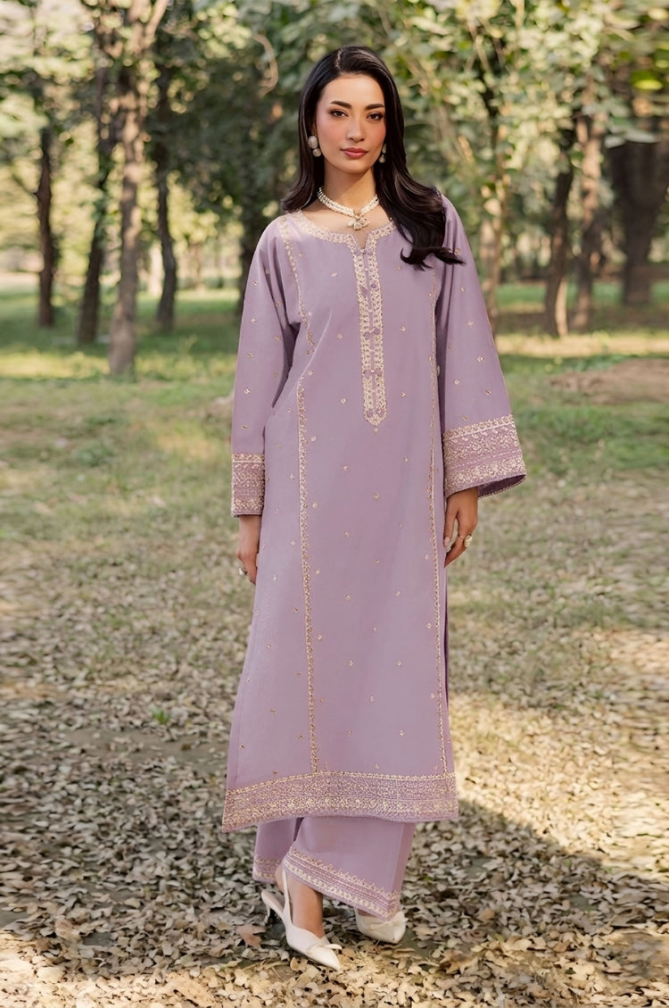 BATIK-2PC LAWN EMBROIDERED SHIRT WITH LAWN TROUSER-W.J-171