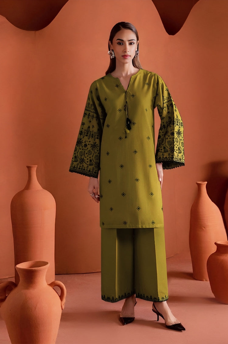 BATIK-2PC LAWN EMBROIDERED SHIRT WITH TROUSER-W.J-72