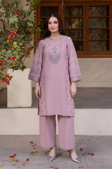 BATIK-2PC LAWN EMBROIDERED SHIRT WITH LAWN TROUSER-W.J-144