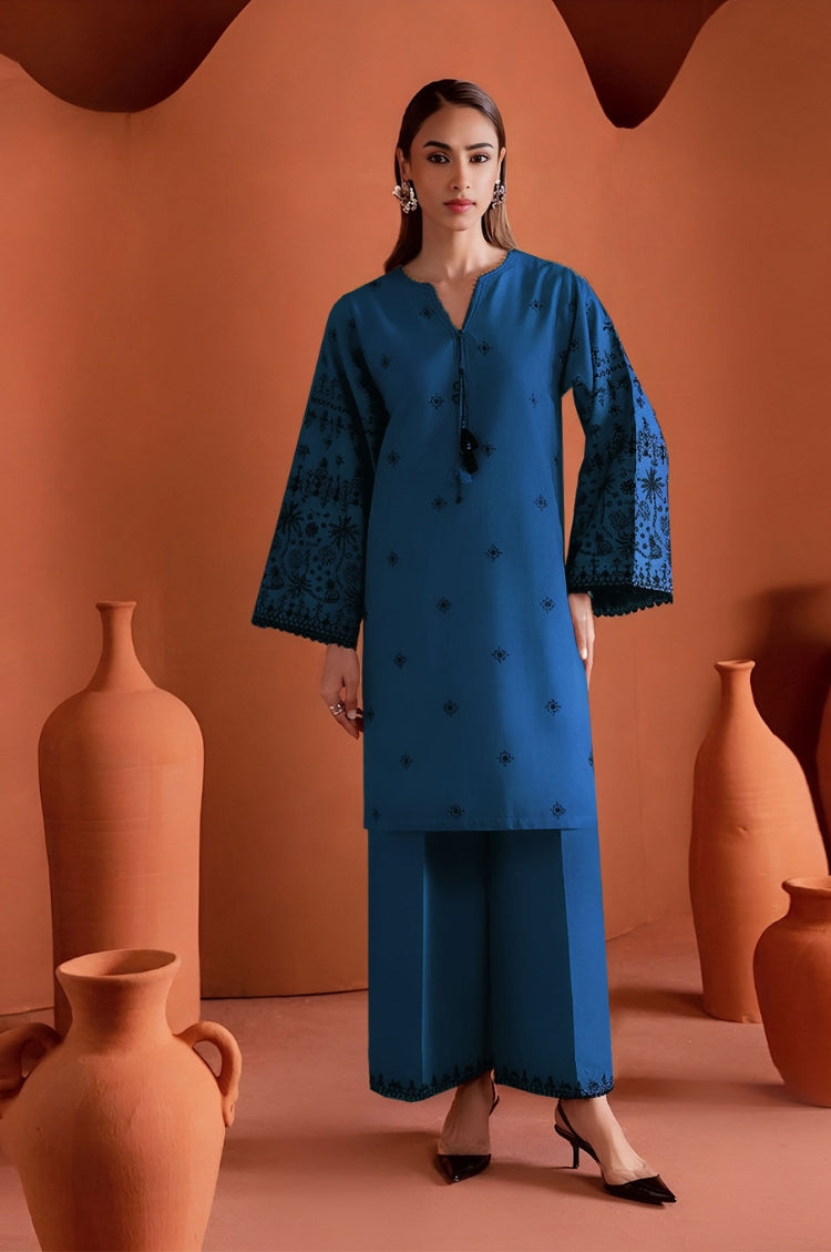 BATIK-2PC LAWN EMBROIDERED SHIRT WITH TROUSER-W.J-73