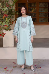BATIK-2PC LAWN EMBROIDERED SHIRT WITH LAWN TROUSER-W.J-142