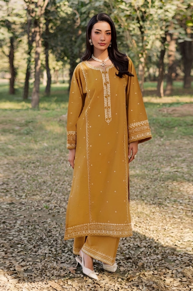 BATIK-2PC LAWN EMBROIDERED SHIRT WITH LAWN TROUSER-W.J-173