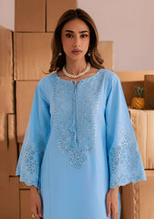 BATIK-2PC LAWN EMBROIDERED SHIRT WITH LAWN TROUSER-W.J-188