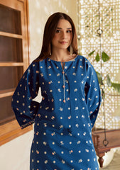 BATIK-2PC LAWN EMBROIDERED SHIRT WITH LAWN TROUSER-W.J-193