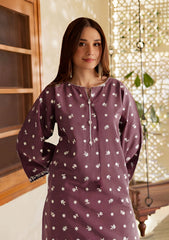 BATIK-2PC LAWN EMBROIDERED SHIRT WITH LAWN TROUSER-W.J-194