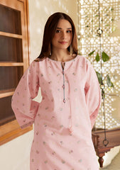 BATIK-2PC LAWN EMBROIDERED SHIRT WITH LAWN TROUSER-W.J-195