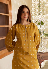 BATIK-2PC LAWN EMBROIDERED SHIRT WITH LAWN TROUSER-W.J-196