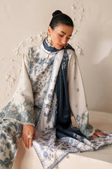 BAROQUE-3PC VISCOSE PRINTED SHIRT WITH VISCOSE PRINTED DUPATTA AND TROUSER-W.J-2633