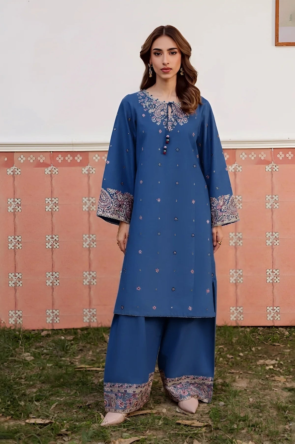 BATIK-2PC LAWN EMBROIDERED SHIRT WITH TROUSER-1154