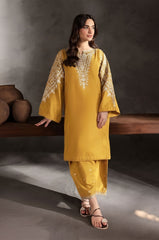 BATIK-2PC LAWN EMBROIDERED SHIRT WITH LAWN TROUSER-W.J-262