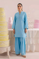 BATIK-2PC LAWN EMBROIDERED SHIRT WITH LAWN TROUSER-W.J-209