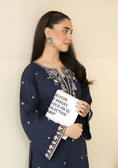 BATIK-2PC LAWN EMBROIDERED SHIRT WITH LAWN TROUSER-W.J-267