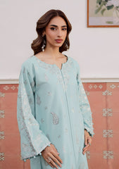 BATIK-2PC LAWN EMBROIDERED SHIRT WITH LAWN TROUSER-W.J-128