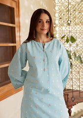 BATIK-2PC LAWN EMBROIDERED SHIRT WITH LAWN TROUSER-W.J-192