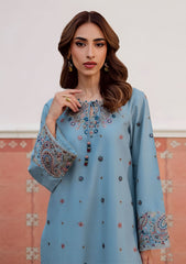 BATIK-2PC LAWN EMBROIDERED SHIRT WITH LAWN TROUSER-W.J-138