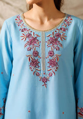 BATIK-2PC LAWN EMBROIDERED SHIRT WITH LAWN TROUSER-W.J-215