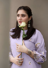 URGE-2PC LAWN EMBROIDERED SHIRT WITH EMB TROUSER-W.J-75