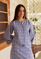 BATIK-2PC LAWN EMBROIDERED SHIRT WITH LAWN TROUSER-W.J-200