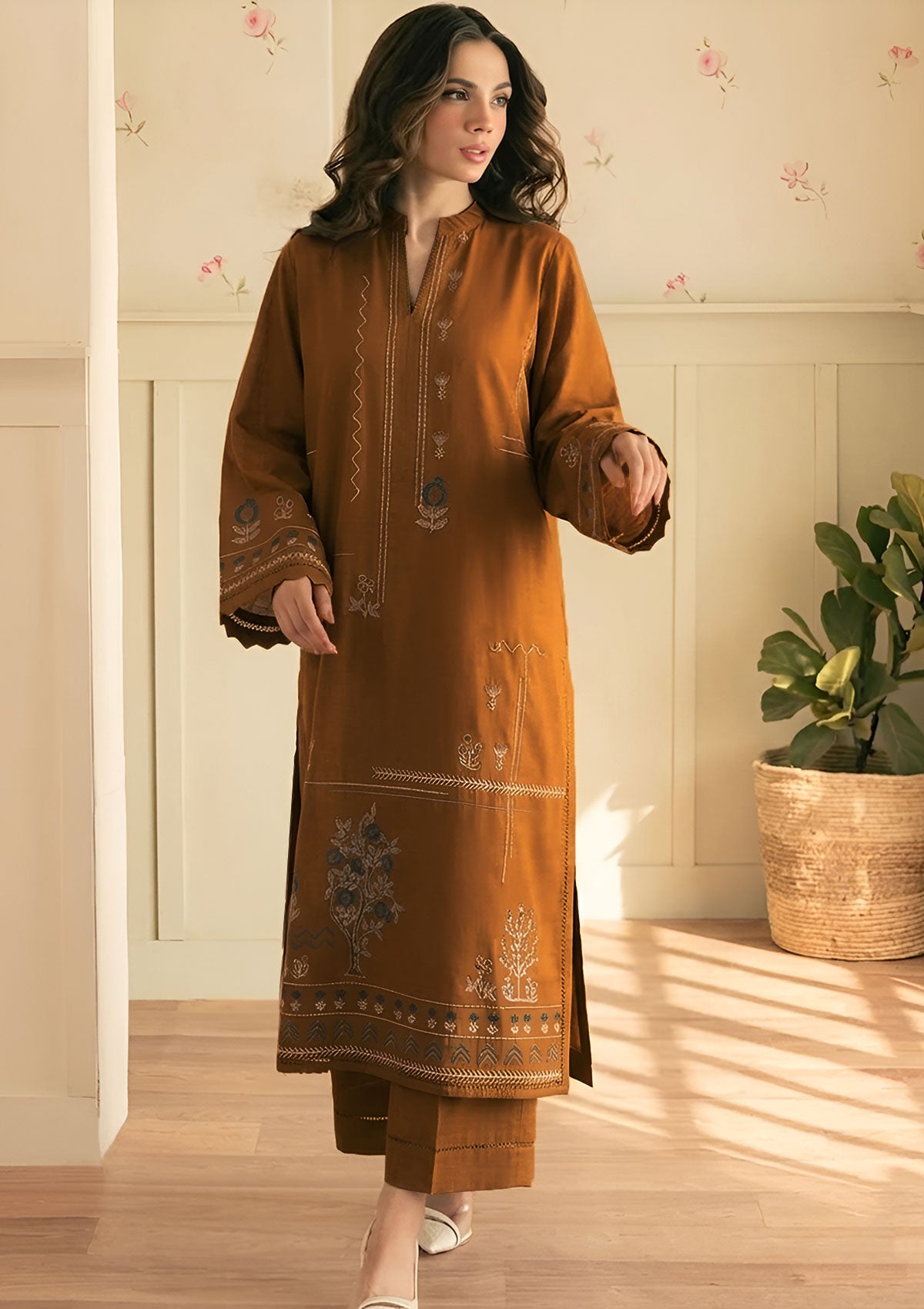 BATIK-2PC LAWN EMBROIDERED SHIRT WITH TROUSER-294