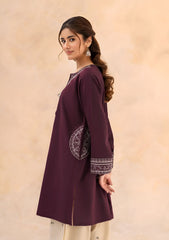 LAZULI-2PC LAWN EMBROIDERED SHIRT WITH LAWN TROUSER-W.J-261
