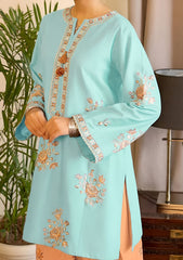 URGE-2PC LAWN EMBROIDERED SHIRT WITH LAWN TROUSER-W.J-259