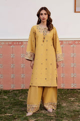 BATIK-2PC LAWN EMBROIDERED SHIRT WITH LAWN TROUSER-W.J-132
