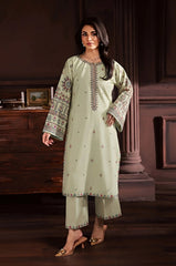BATIK-2PC LAWN EMBROIDERED SHIRT WITH LAWN TROUSER-W.J-233
