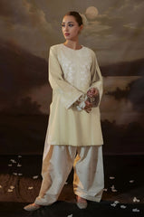 URGE-2PC LAWN EMBROIDERED SHIRT WITH LAWN EMBROIDERED TROUSER-W.J-268