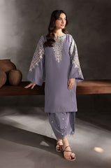 BATIK-2PC LAWN EMBROIDERED SHIRT WITH LAWN TROUSER-W.J-263