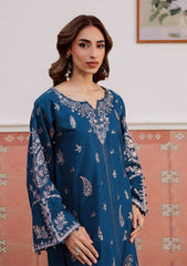 BATIK-2PC LAWN EMBROIDERED SHIRT WITH LAWN TROUSER-W.J-126
