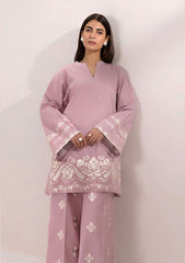 SAPPHIRE-2PC  LAWN EMBROIDERED SHIRT WITH EMBROIDERED TROUSER-W.J-55