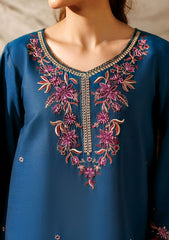 BATIK-2PC LAWN EMBROIDERED SHIRT WITH LAWN TROUSER-W.J-214