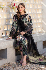 BAROQUE-3PC KHADDAR PRINTED EMB SHIRT WITH KHADDAR PRINTED EMB DUPATTA AND PRINTED TROUSER-W.J-1972