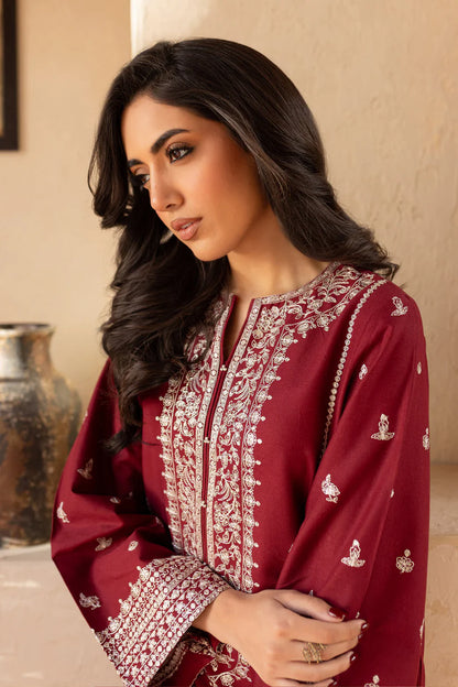 BATIK-2PC SEQUIN LAWN EMBROIDERED SHIRT WITH SEQUIN LAWN EMBROIDERED TROUSER-W.J-1735