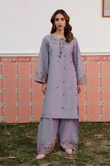 BATIK-2PC LAWN EMBROIDERED SHIRT WITH LAWN TROUSER-W.J-129