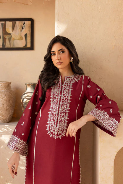 BATIK-2PC SEQUIN LAWN EMBROIDERED SHIRT WITH SEQUIN LAWN EMBROIDERED TROUSER-W.J-1735