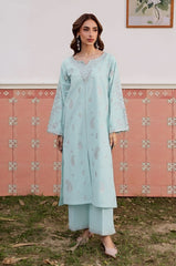 BATIK-2PC LAWN EMBROIDERED SHIRT WITH LAWN TROUSER-W.J-128