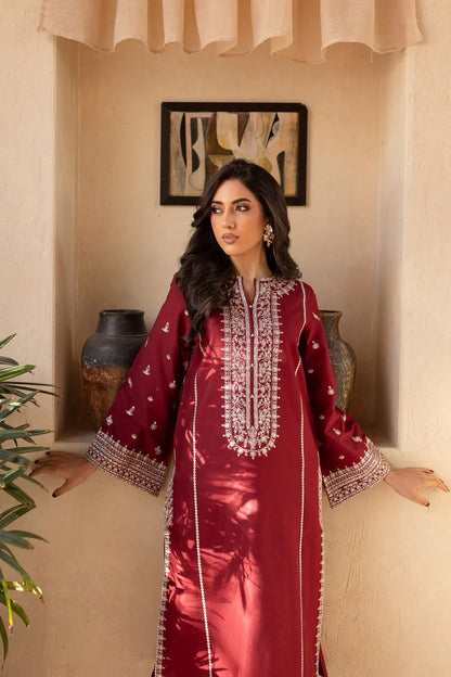 BATIK-2PC SEQUIN LAWN EMBROIDERED SHIRT WITH SEQUIN LAWN EMBROIDERED TROUSER-W.J-1735