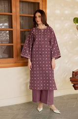 BATIK-2PC LAWN EMBROIDERED SHIRT WITH LAWN TROUSER-W.J-194