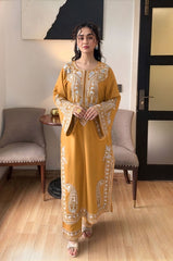 MIRANA-2PC LAWN EMBROIDERED SHIRT WITH TROUSER-W.J-95