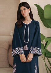 GARNET-2PC  LAWN EMBROIDERED SHIRT & TROUSER-W.J-58