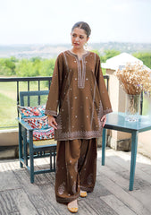 URGE-2PC LAWN EMBROIDERED SHIRT WITH LAWN TROUSER-W.J-227