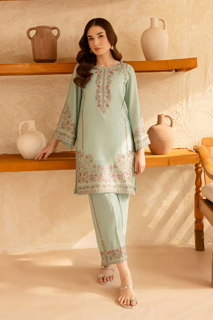 BATIK-2PC SEQUIN LAWN EMBROIDERED SHIRT WITH SEQUIN LAWN EMBROIDERED TROUSER-W.J-1649