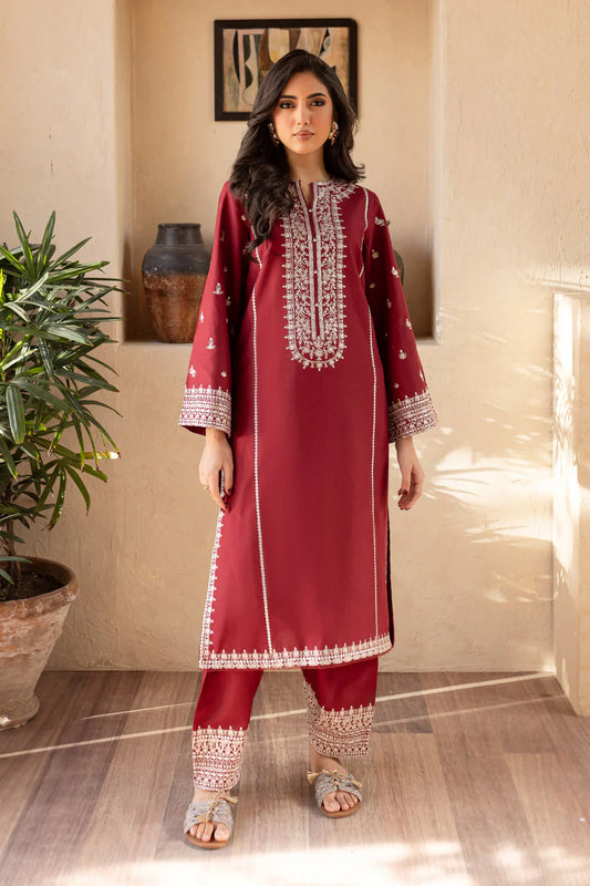 BATIK-2PC SEQUIN LAWN EMBROIDERED SHIRT WITH SEQUIN LAWN EMBROIDERED TROUSER-W.J-1735